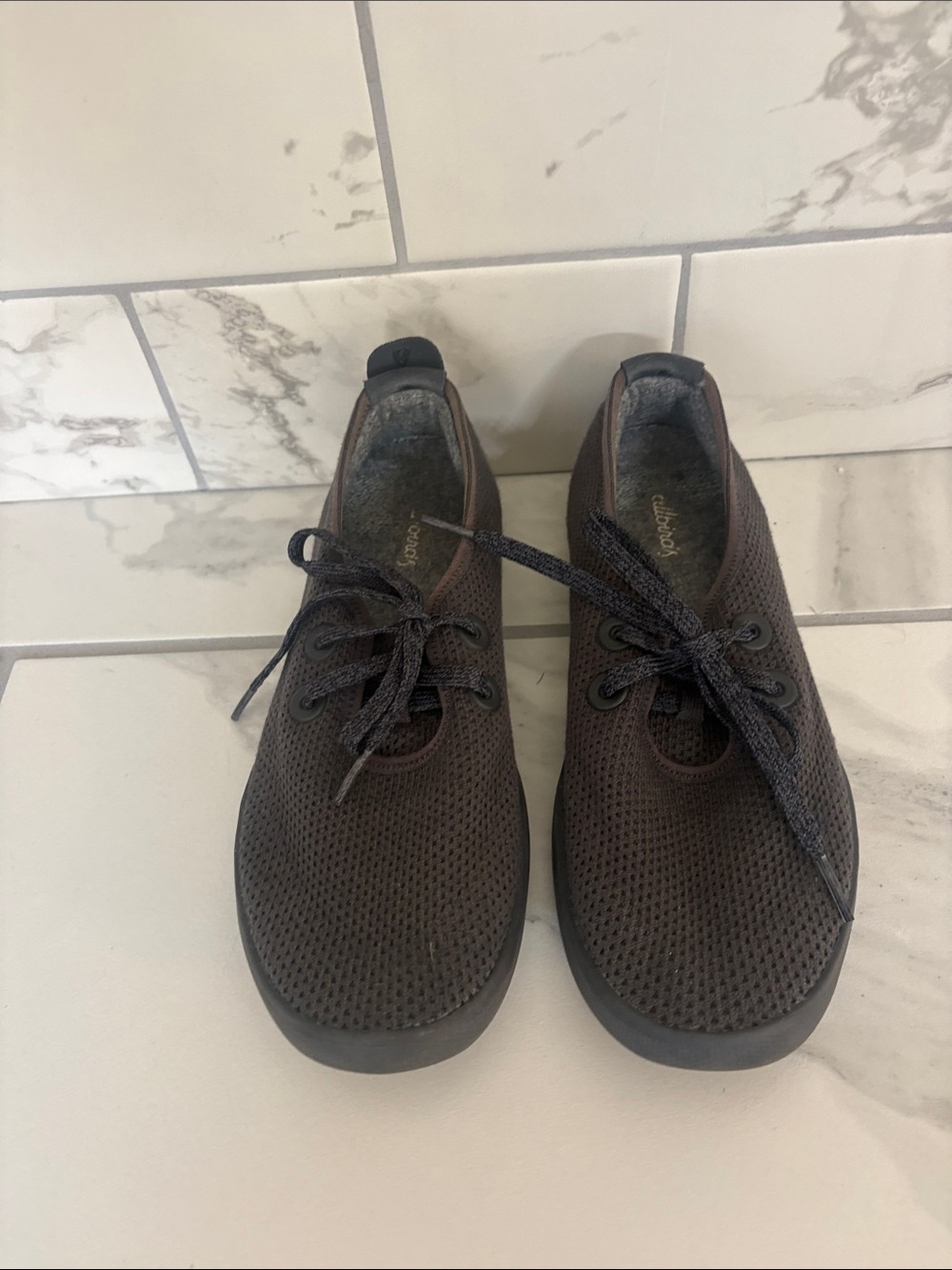 Allbirds Tree Skipper Charcoal Grey Mesh Boat Shoe Sneaker Size 9